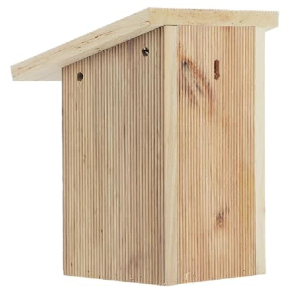 Fallen Fruits Blue Tit Wooden Bird House in Giftbox Image 3