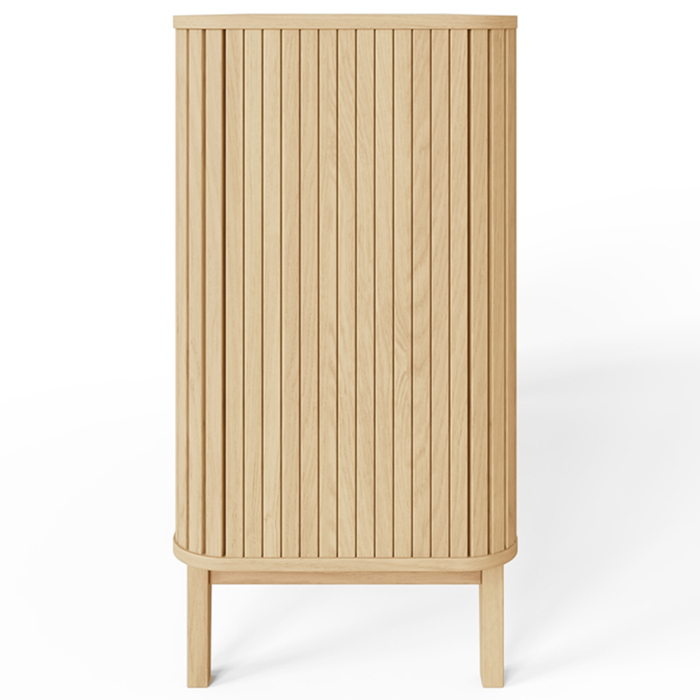 GFW Axel 6 Drawer Oak Chevron Pattern Chest of Drawers Image 5