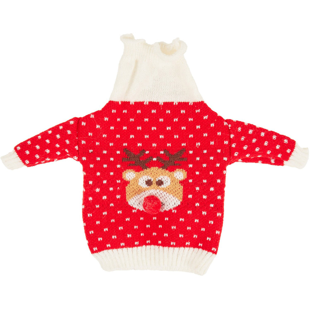 Christmas Bottle Jumper - Red Image 1