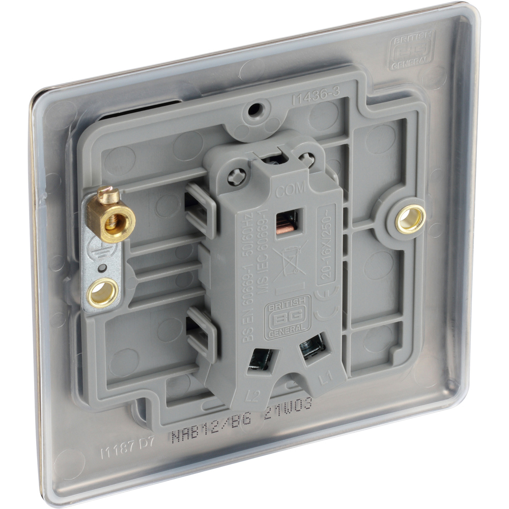 BG Nexus 2 Way 20A Antique Brass Single Switch 5 Pack Image 4