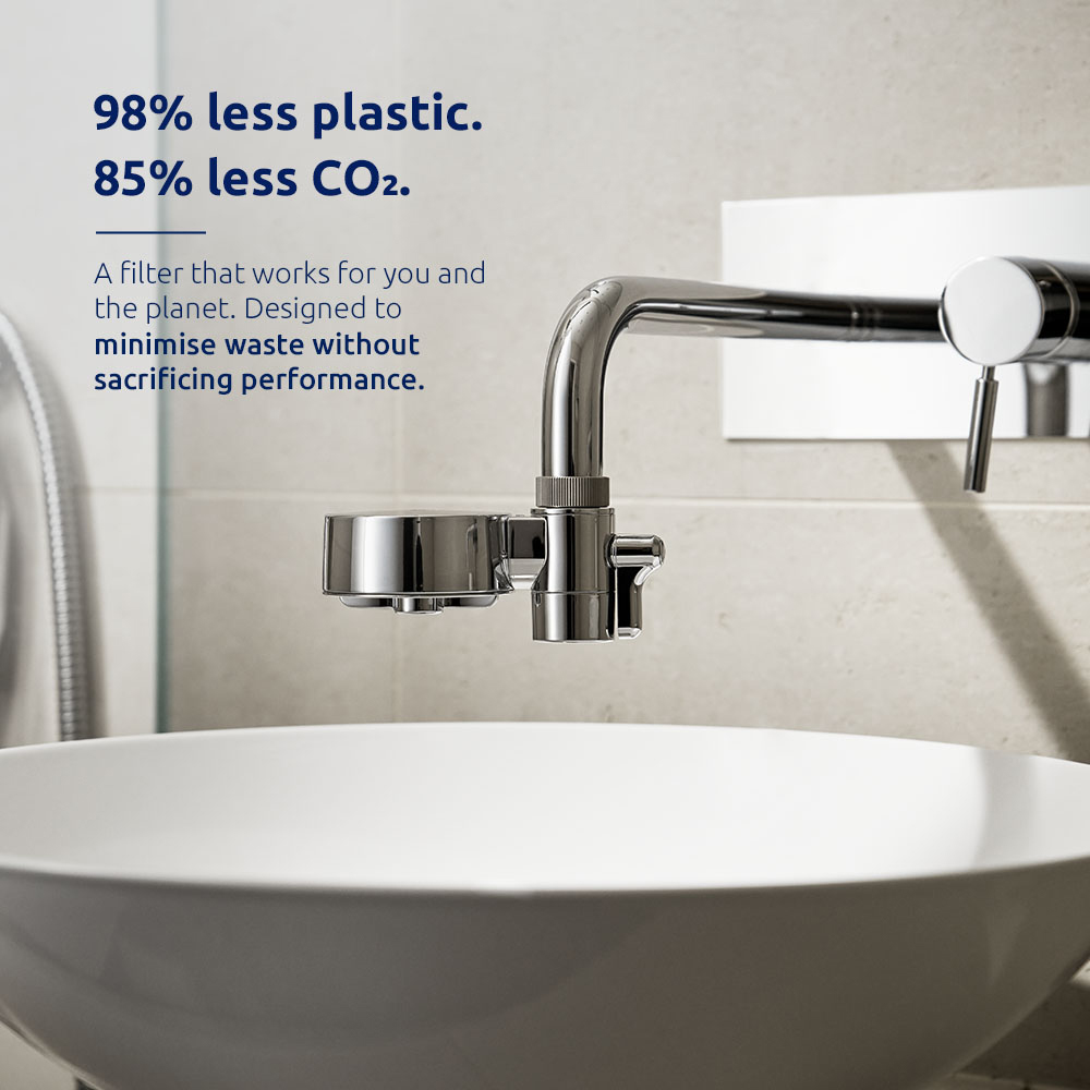 Tappwater EcoPro T3UC-P101 Chrome Compact Tap Water Filter Starter Pack Image 4