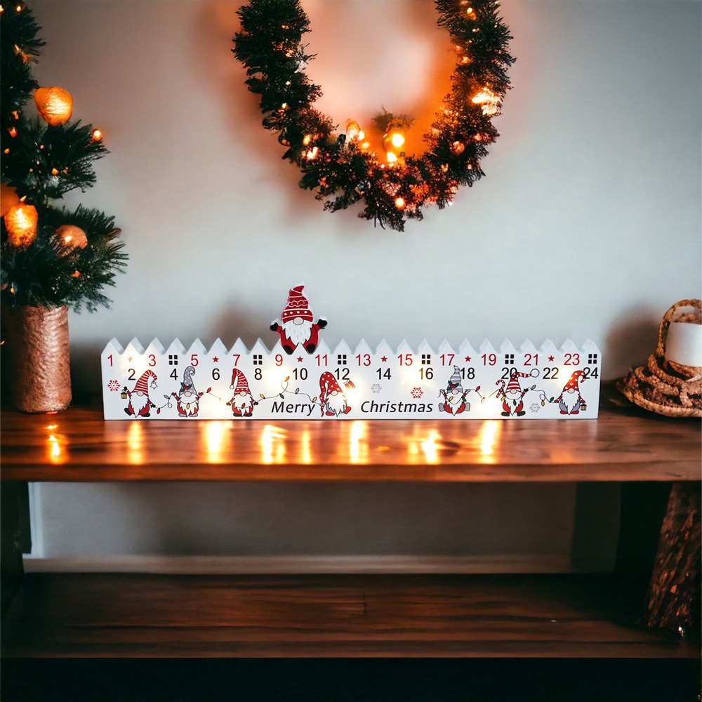 Xmas Haus Santa Claus Countdown Advent Calendar Image 2