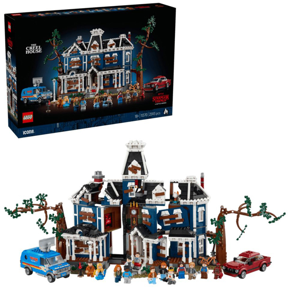 LEGO Icons 11370 Stranger Things The Creel House 2593 Pieces Image 2
