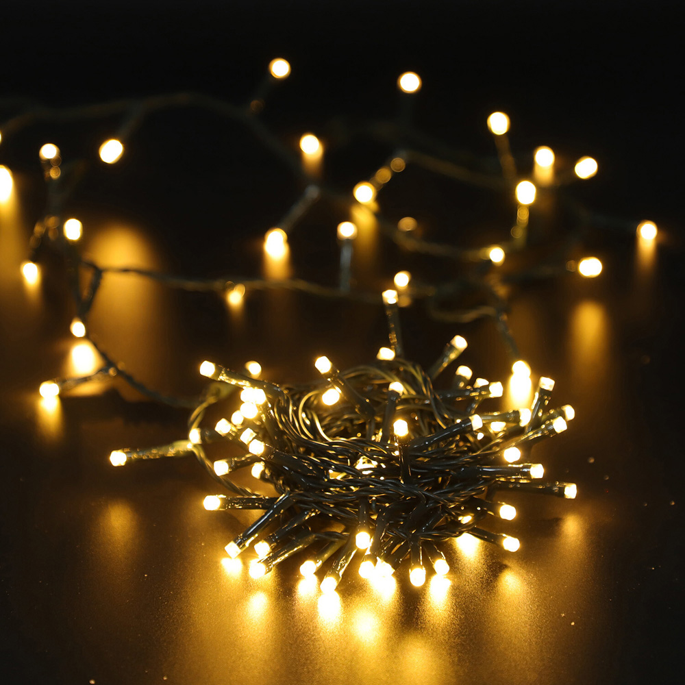 100 LED Classic Lights Warm White Image 2