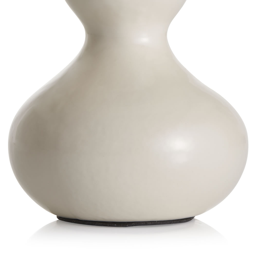 Wilko Parchment Ceramic Lamp Image 2
