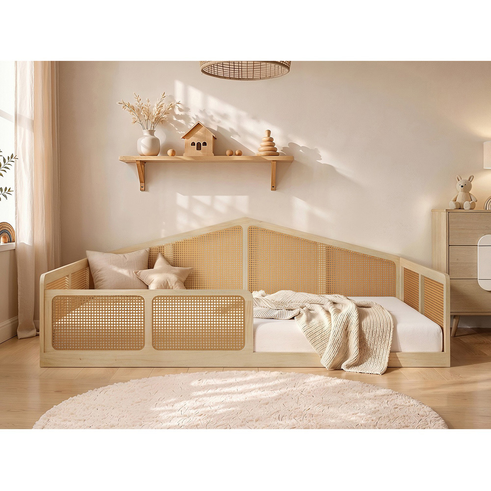 Flair Julian Small Double Natural Montessori Bed Image 5