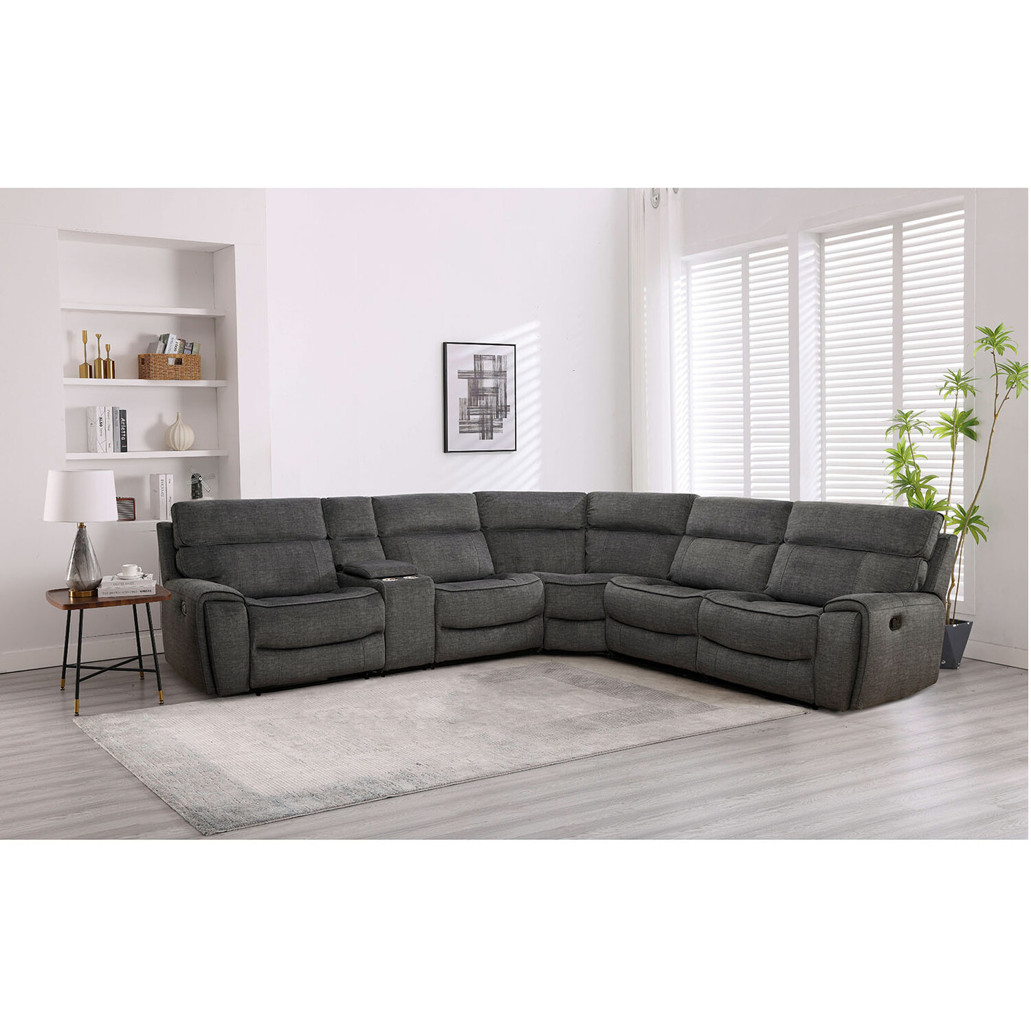 Cancun Corner Sofa - Grey Image 3