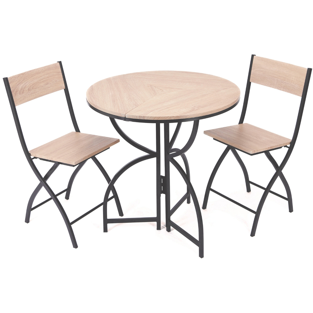 Greenhurst 2 Seater Folding Bistro Set Image 2