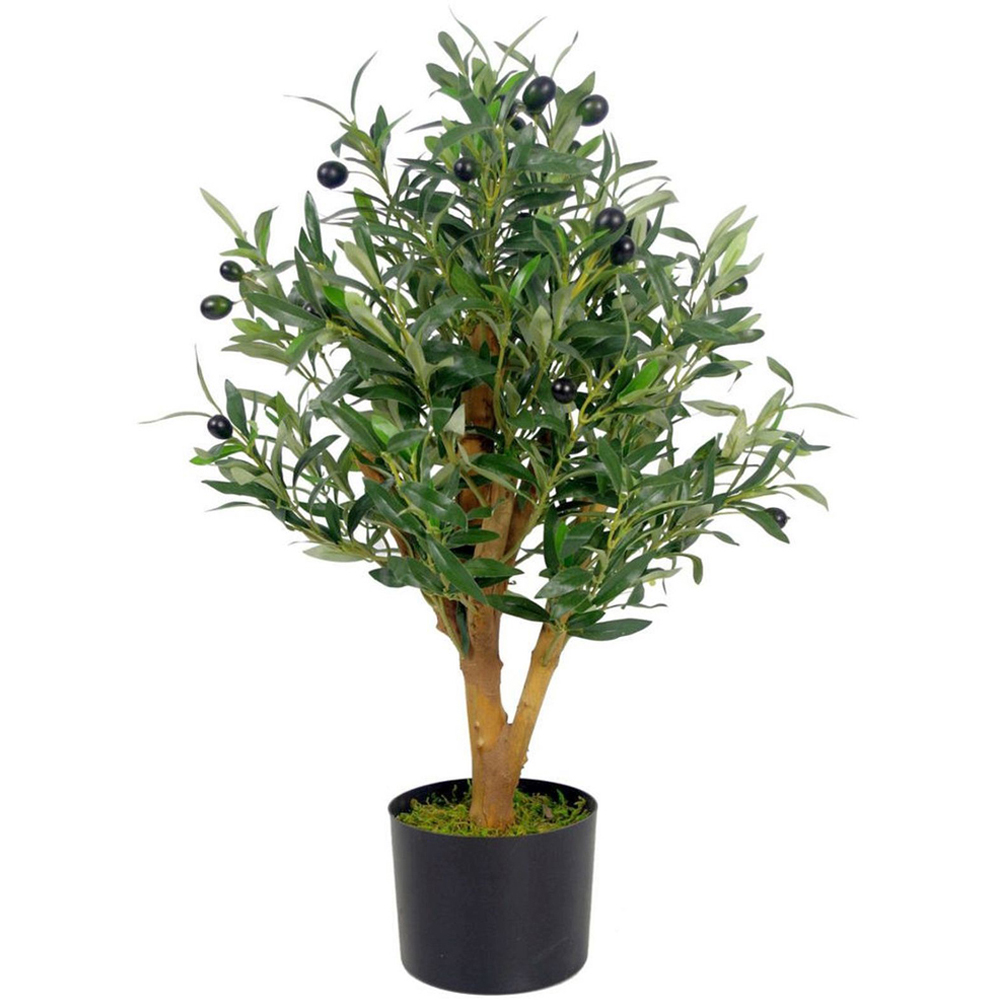 Leaf Olive Artificial Tree Pot 2.1ft Image