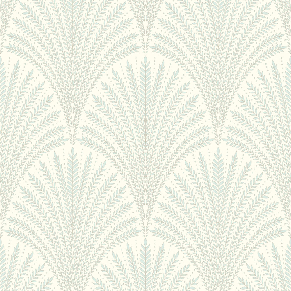 Hoopla Walls Elegance Leaf Fan Sky Wallpaper Image 1