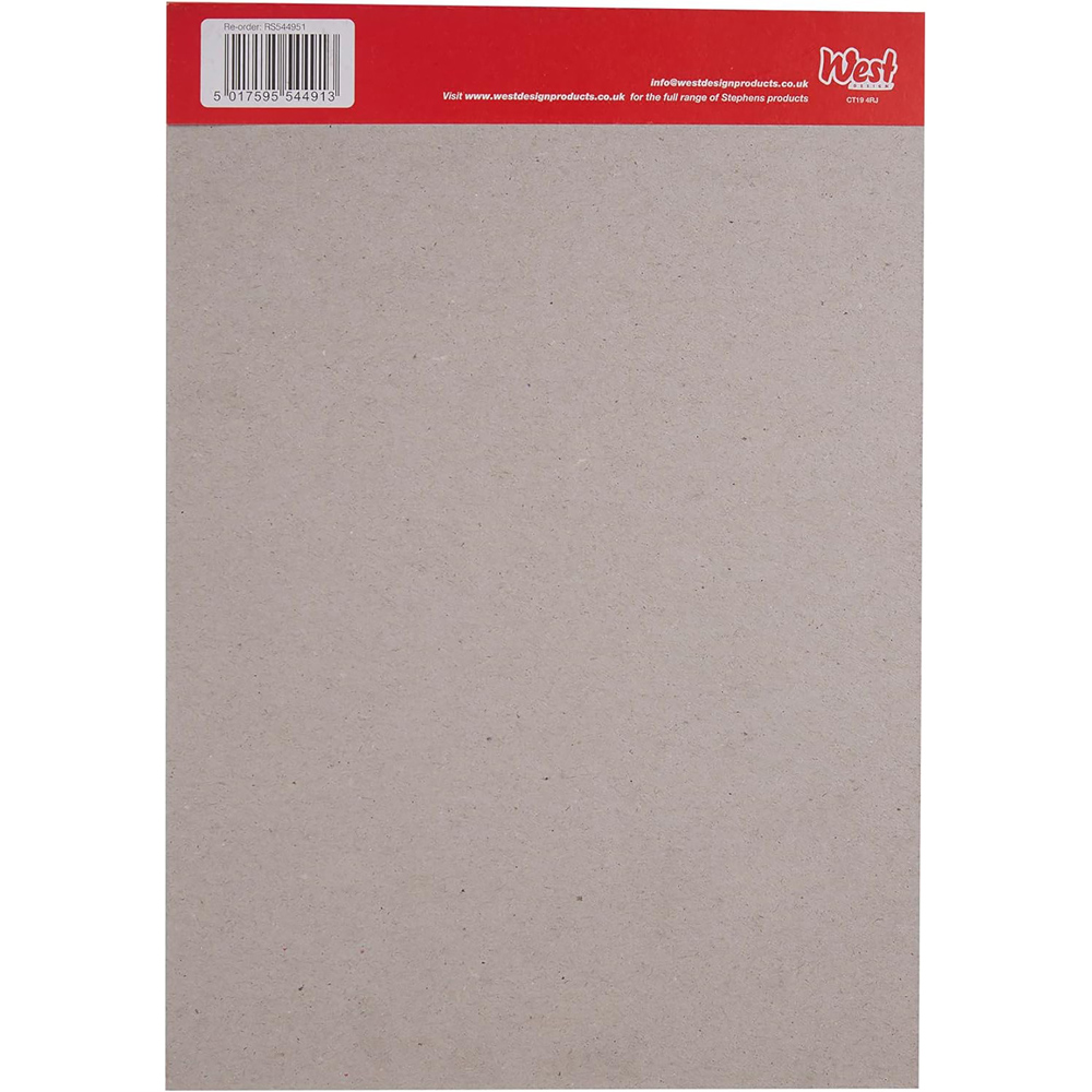 Stephens A4 White Artists Pad 25 Sheets 180gsm Image 3