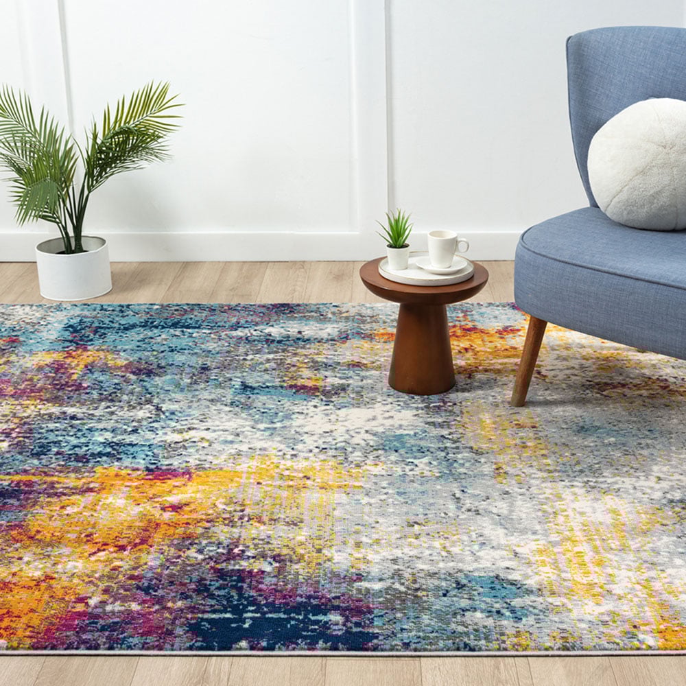 Desire Rugs San Marino Multicolour Abstract Rug 120 x 170cm Image 5