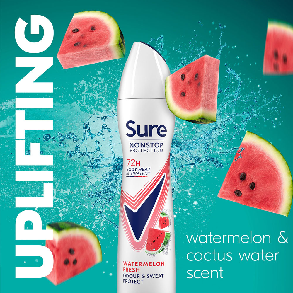 Sure Women Uplifting and Fresh 72H Protection Anti-Perspirant Deodorant 250ml 30 Pack Image 4