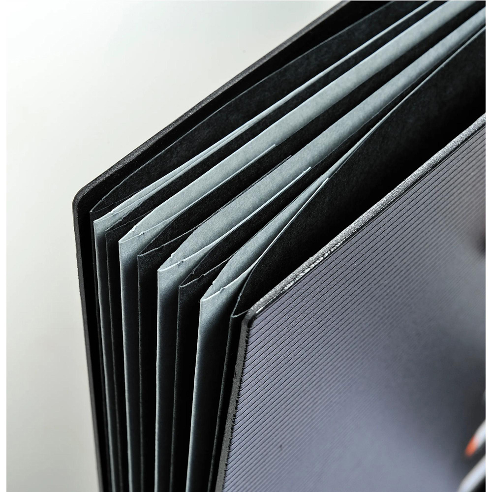 Exacompta Harmonika 9 Sections Black A4 Multi Part File 5 Pack Image 5