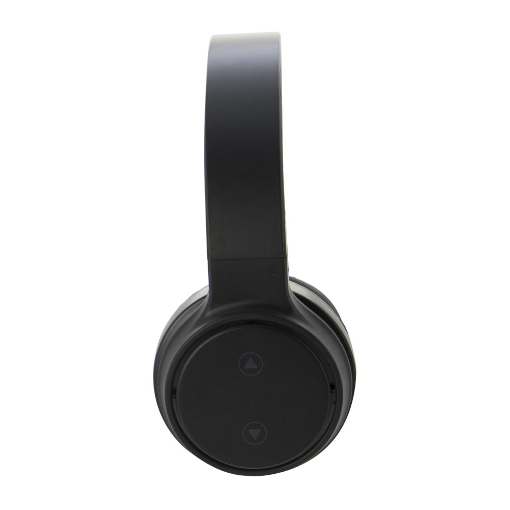 Wilko Black Wireless Bluetooth Headphones Image 3