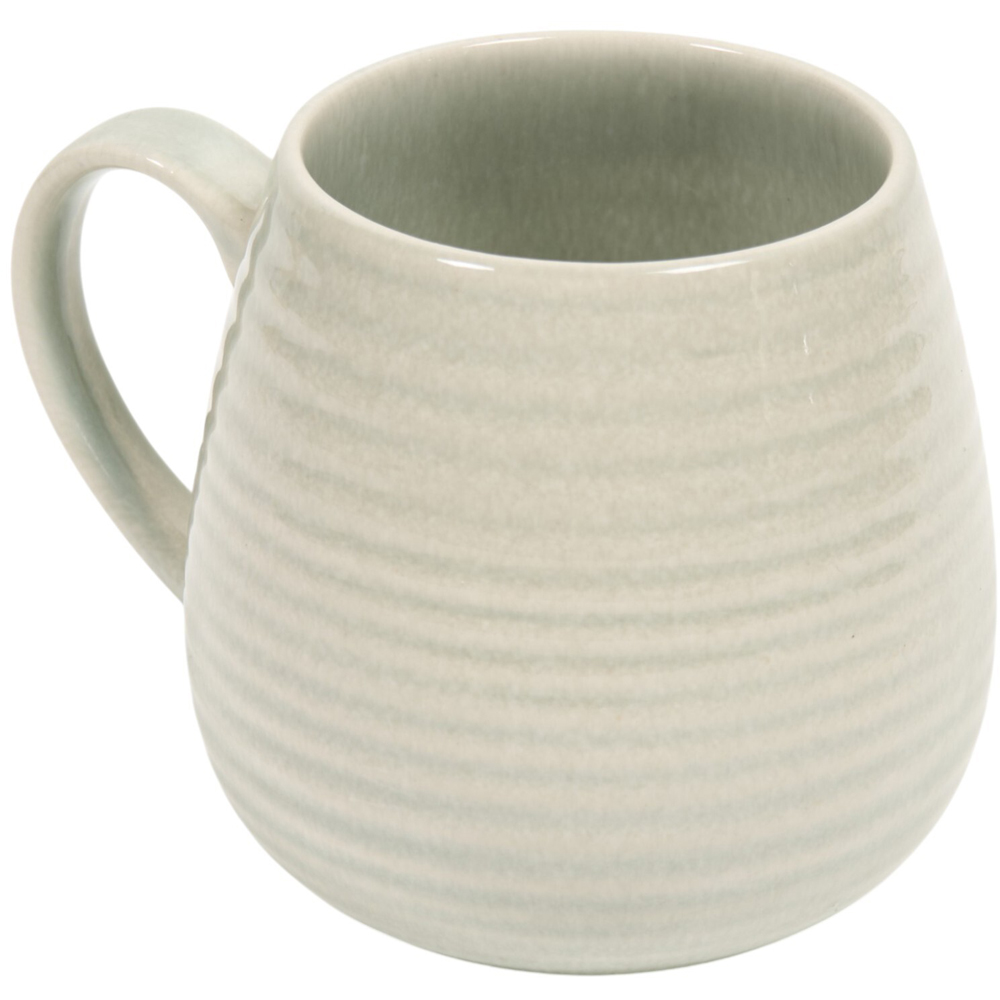 Pack of 4 Sora Reactive Glaze Mugs Light Grey Image 4