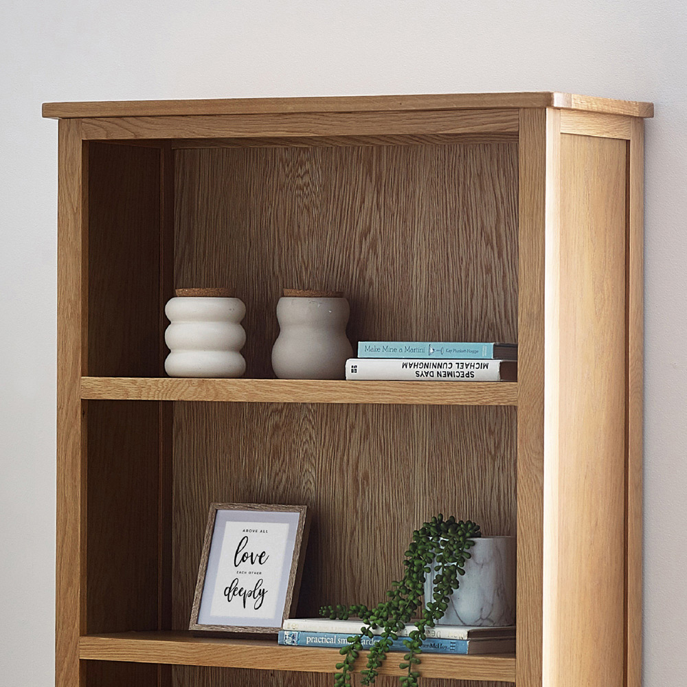 Julian Bowen Mallory 5 Shelf Tall Bookcase Image 4