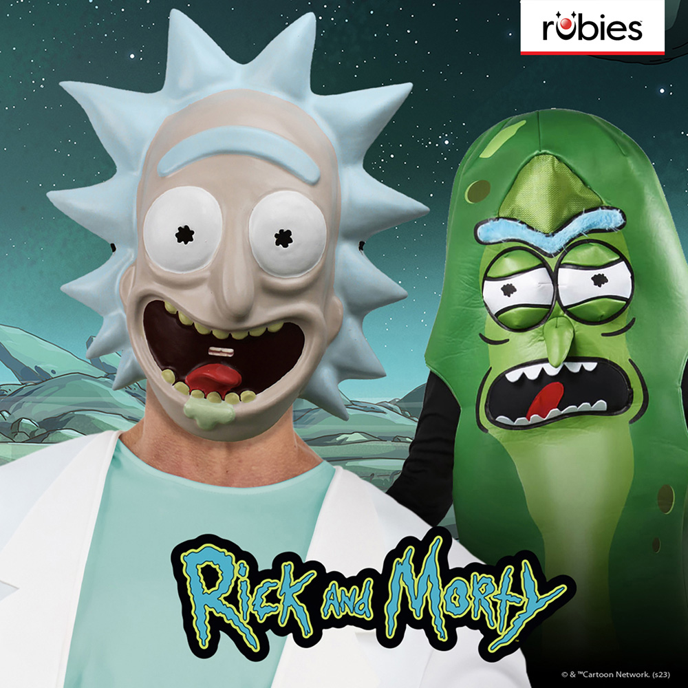Rick and Morty Pickle Rick Adult Costume One Size Image 4
