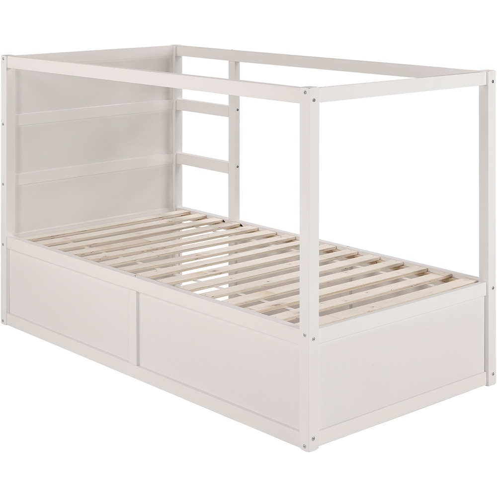 Aspire Hideout Single Wooden Reversible Mid Sleeper Kids Bed Frame Image 3