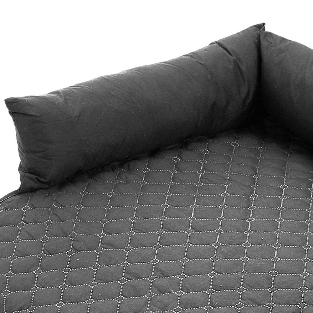 H&O Direct Dark Grey Waterproof Bolster Pet Mat 75 x 120cm Image 4