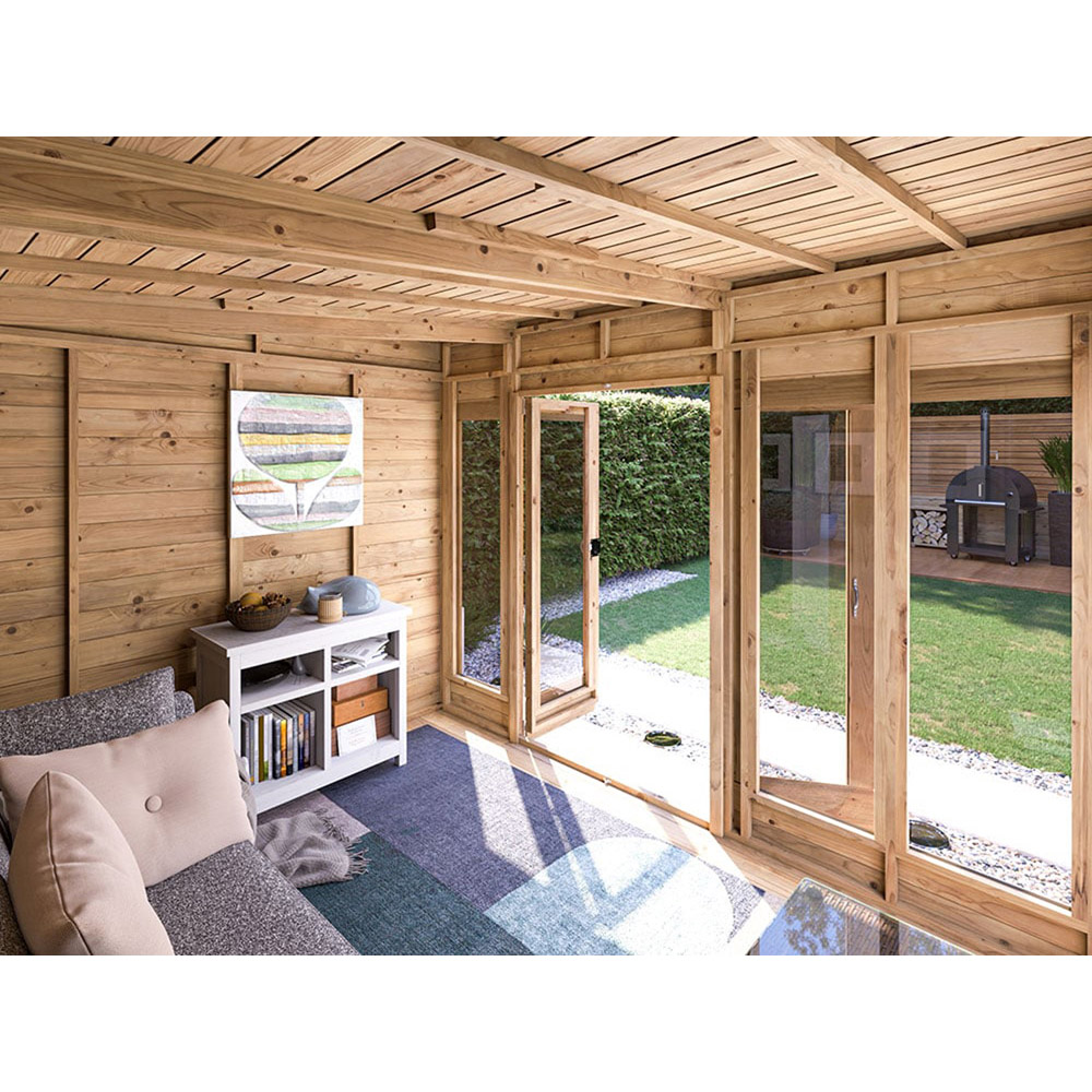 Dunster House RagePanda 10 x 8ft Modular Brown Superfelt Pent Summerhouse Image 5