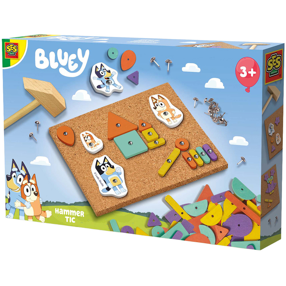 SES Creative Bluey Hammer Tap Set Image 1
