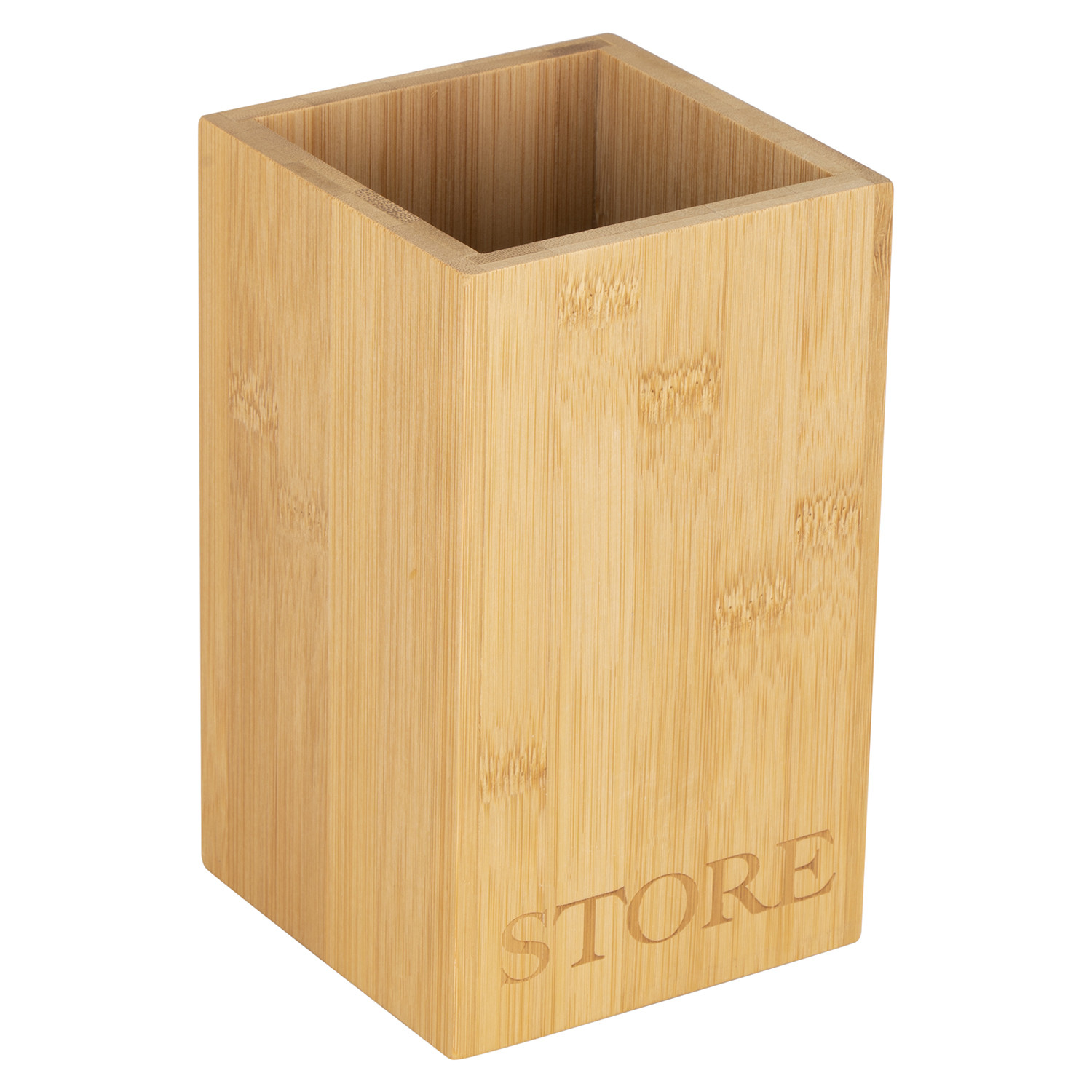 Store Bamboo Utensil Holder Image 1