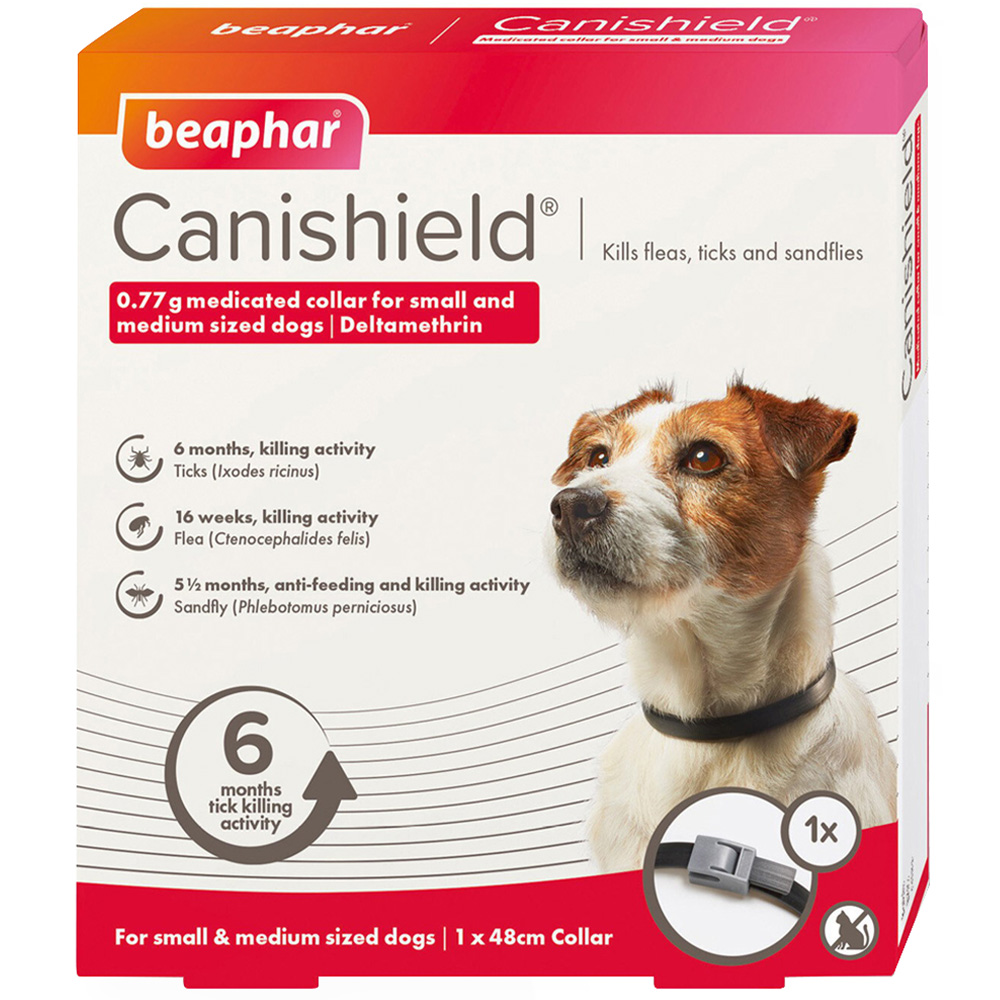 Beaphar Canishield Dog Collar - Small to Medium Image