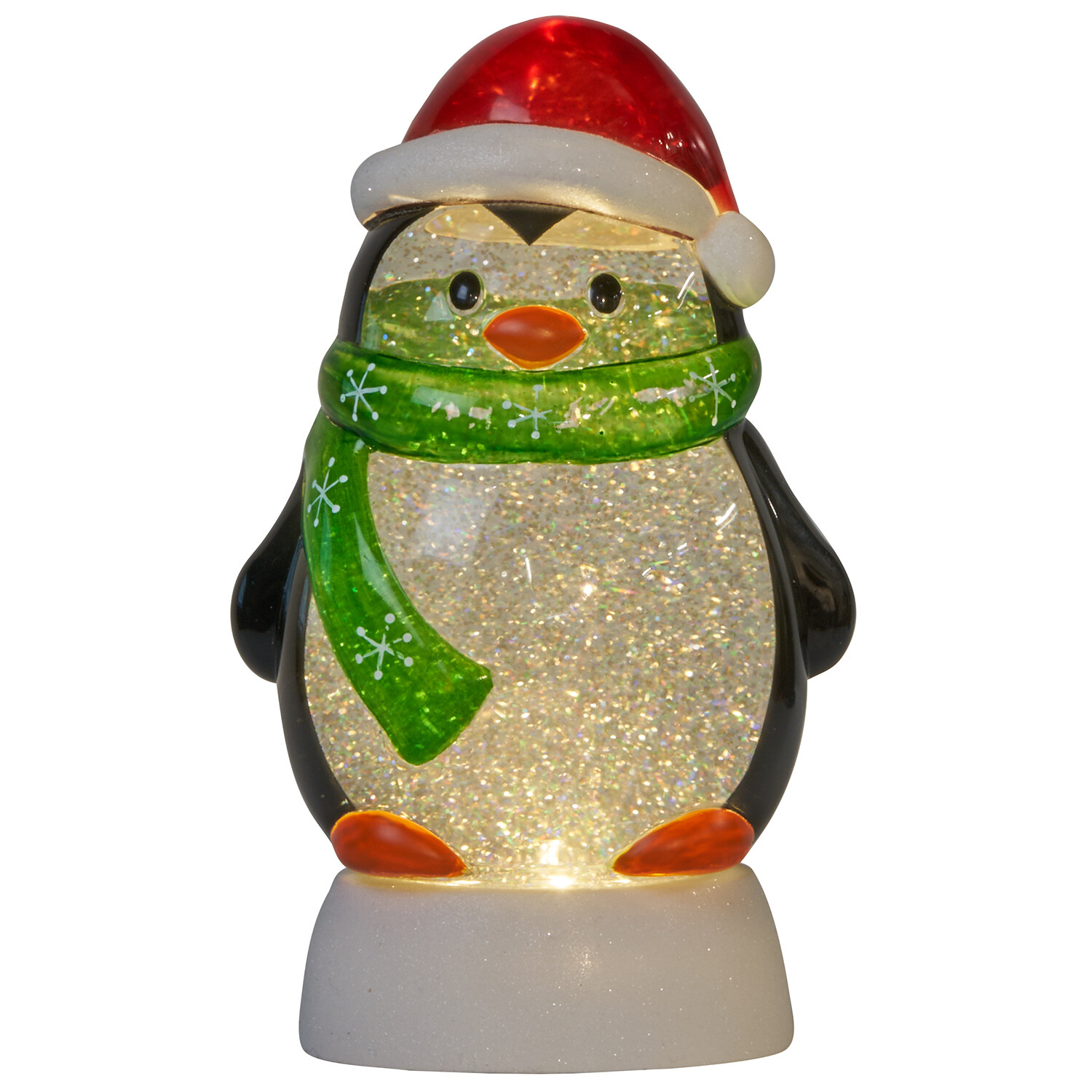 Penguin Glitter Spinner Multicolour Image 5