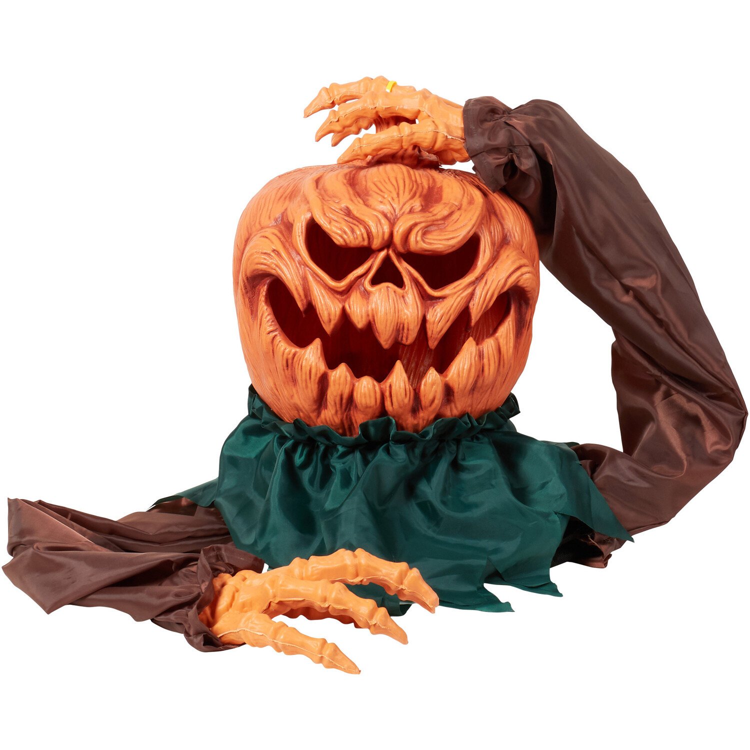 Animated Pop-Up Ground Breaker Pumpkin Decoration  - Orange Image 1