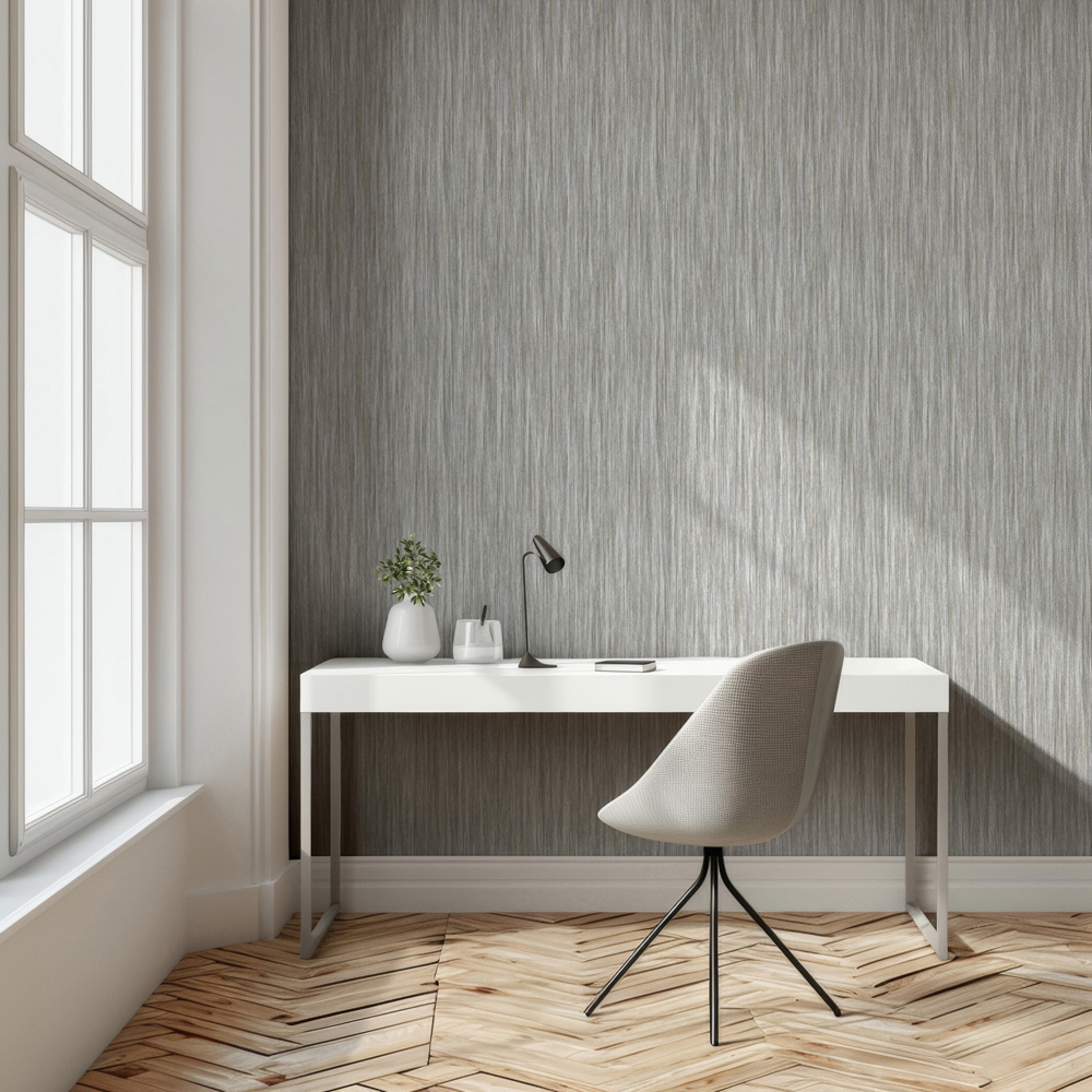 Muriva Theon Texture Grey Wallpaper Image 7