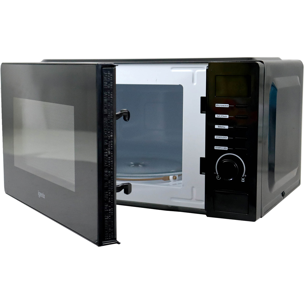 Igenix IGMS02070B Black 20L Digital Microwave 700W Image 3
