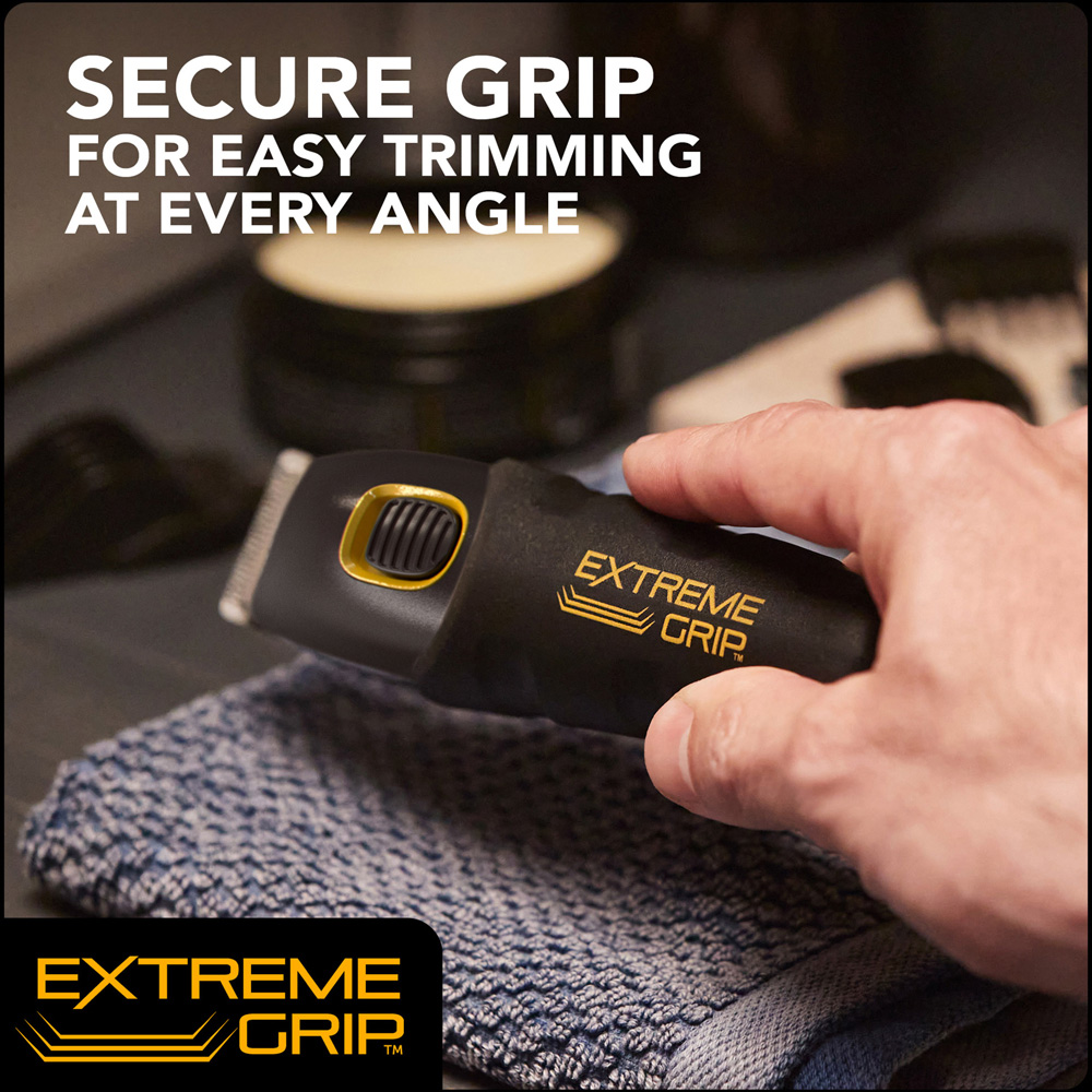 Wahl Extreme Grip 7-in-1 Lithium Ion Cordless Waterproof Multi-Groomer Trimmer Kit Image 6