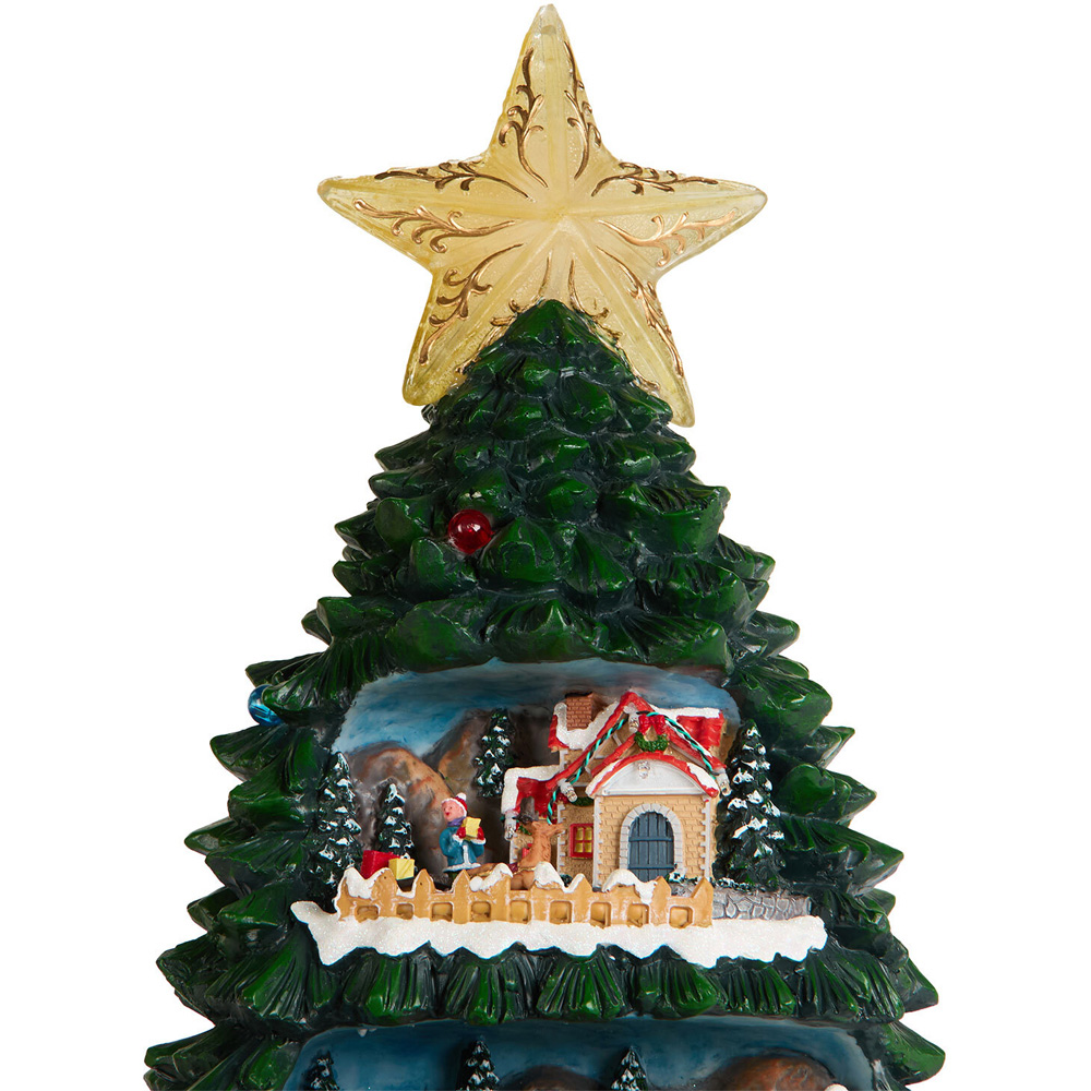 XL Christmas Tree Town Model - Green Image 6