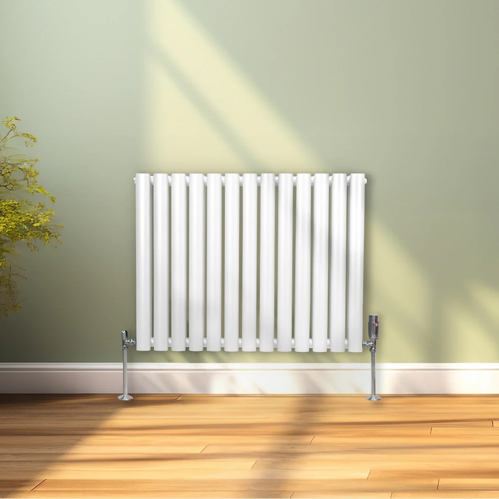 Monster Shop 3489BTU White Oval Column Radiator 1600 x 780mm Image 2