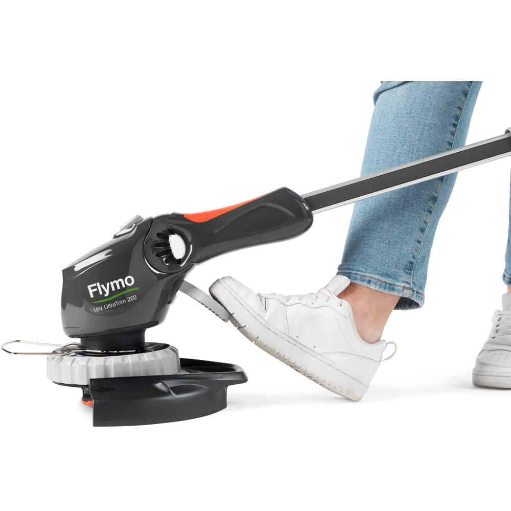 Flymo FULTRATRIM26018VK2.5 UltraTrim 260 18V Cordless Grass Trimmer with 2.5ah Battery Image 6