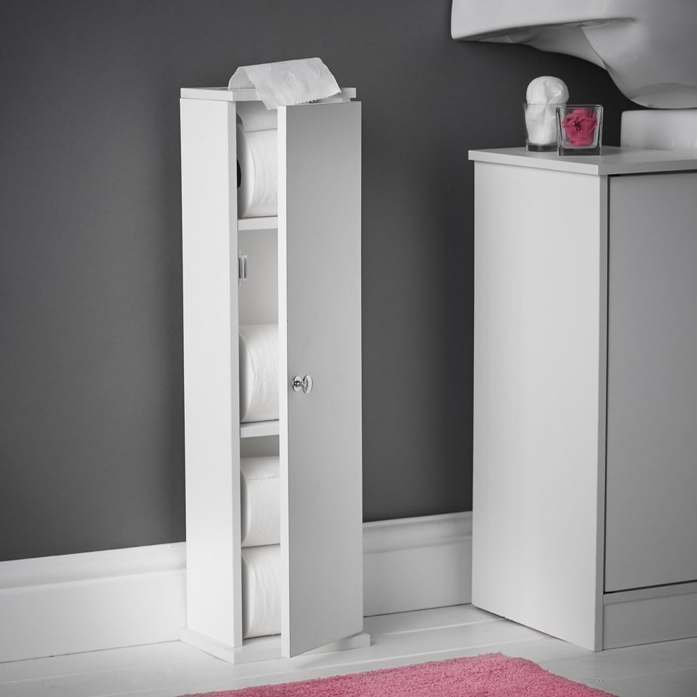 CARME Home Gatsby White 3 Piece Bathroom Furniture Set Image 4