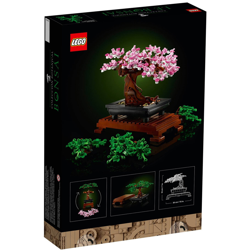 LEGO Icons 10281 Bonsai Tree Set 878-Piece Image 1