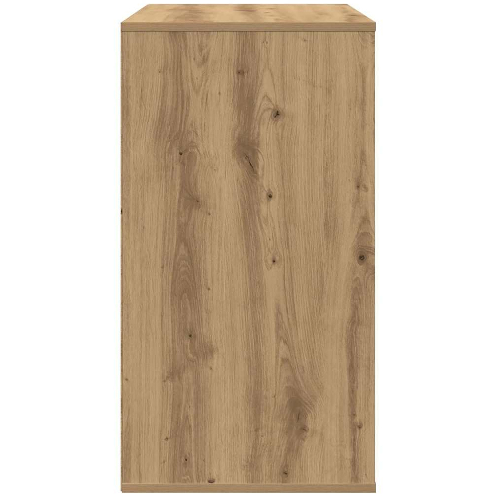 vidaXL 4 Drawer Artisanal Oak Wooden Chest of Drawers Image 5