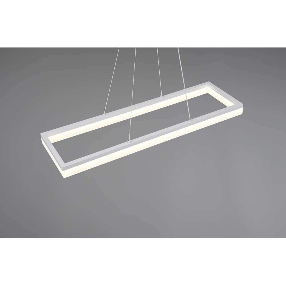 TRIO Camino Matt White LED Pendant Light Image 4