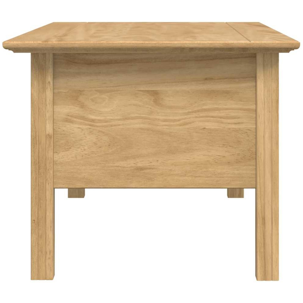 vidaXL Bodo Single Drawer Honey Brown Coffee Table Image 5