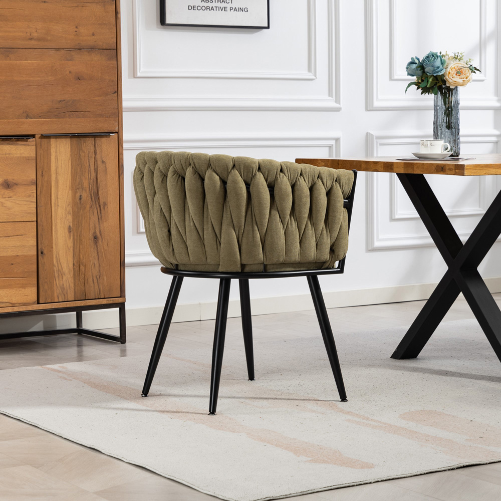 Artemis Home Aneta Set of 2 Pistachio Dining Chairs Image 6