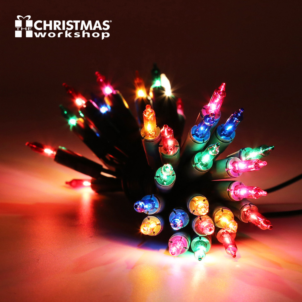 The Christmas Workshop 40 Multicolour Shadeless Fairy Light Image 3