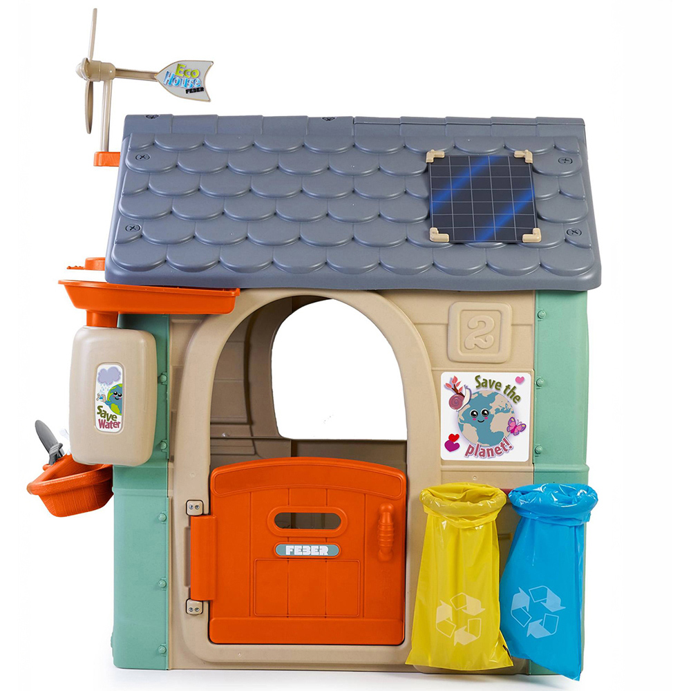 Feber Kids Eco House Playhouse Image 3