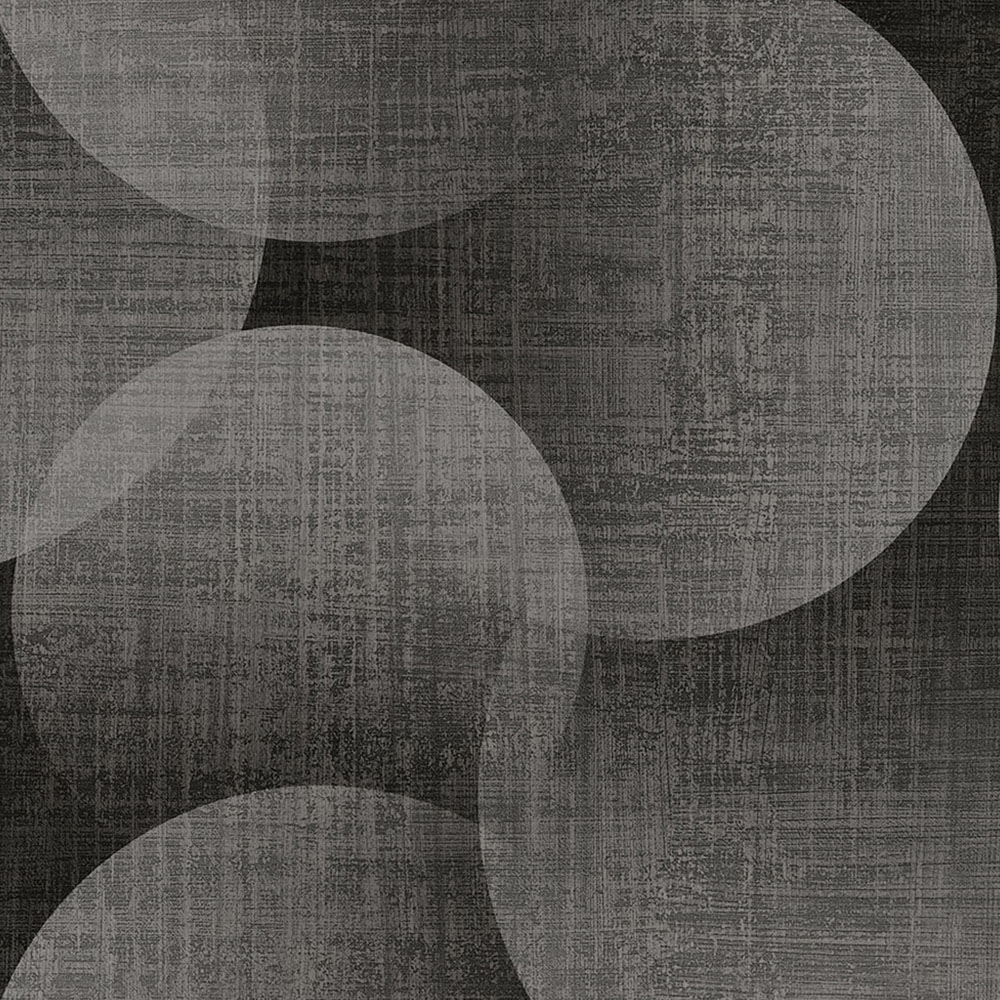 Belgravia Decor Zambaiti Parati Marrakech Large Orb Dark Grey Wallpaper Image 1