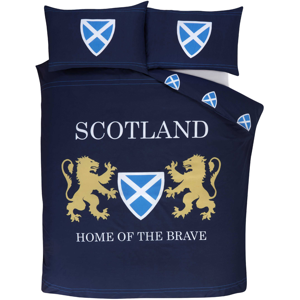 Rapport Home Scotland Home Of The Brave Double Multicolour Duvet Set Image 3