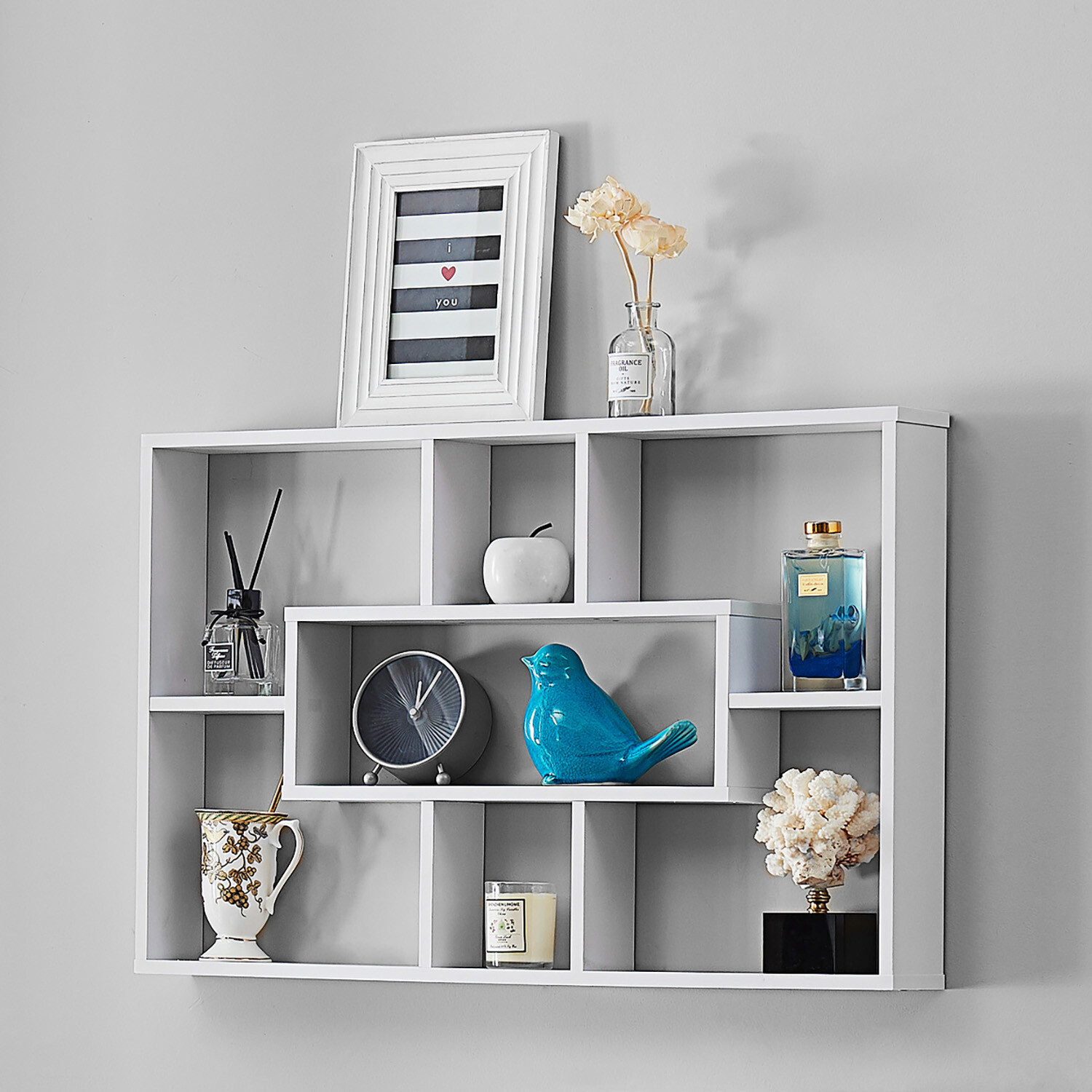 Latitude Multi Section Shelf - White Image 1