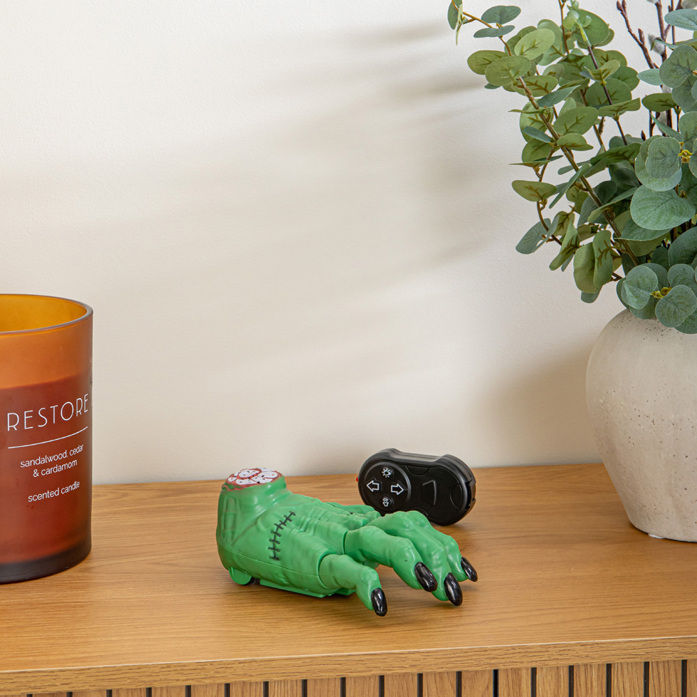 Samuel Alexander Green LED Grizzly Moving Remote-Controlled Halloween Hand Image 6