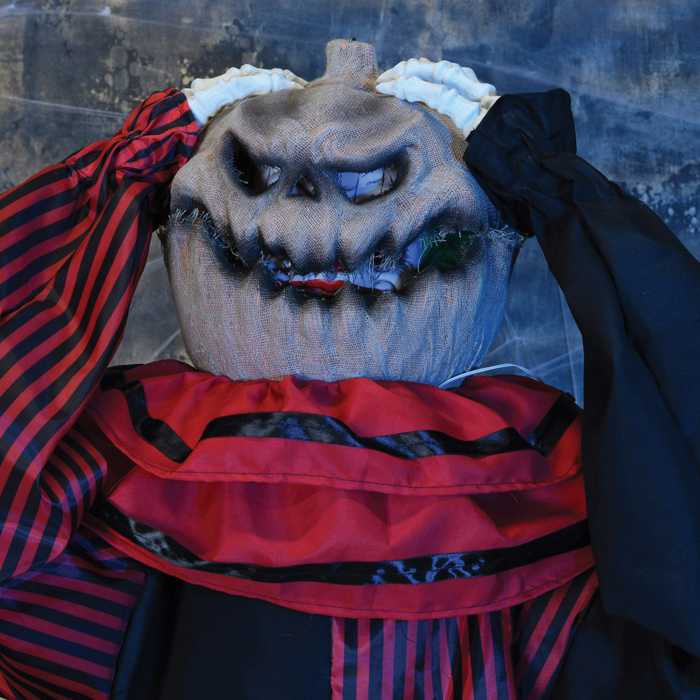 Halloween Standing Pumpkin - Multicolour Image 4