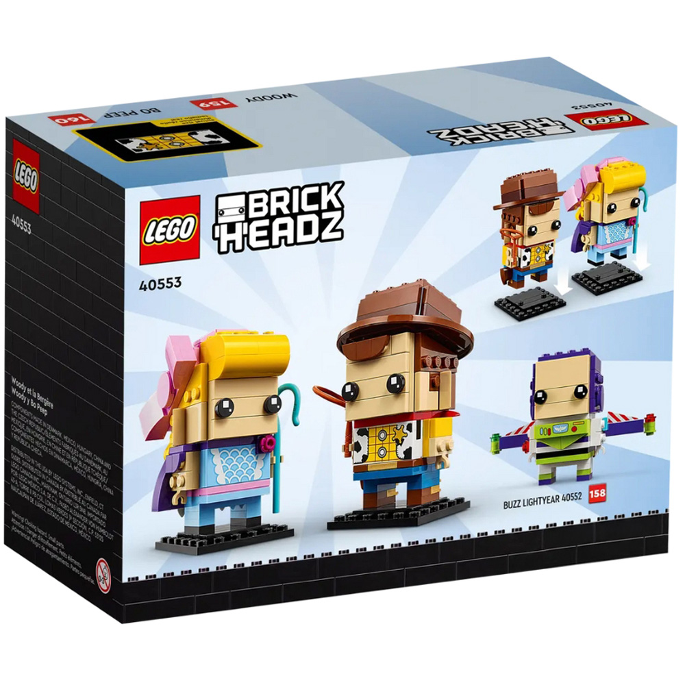 LEGO 40554 BrickHeadz Woody and Bo Peep Building Toy Set Image 5